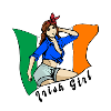 Irish girl flag design