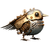 Steampunk Vogel