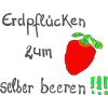 Erdpflücken zum selber beeren!!!
