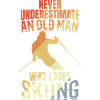 Never underestimate an old skier