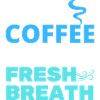 Kaffee über frischem Atem