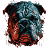 Grumpy English Bulldog