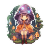 Enchanting Spellcaster Cartoon