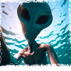 Alien Selfie - Underwater Adventure