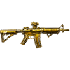 Maschinengewehr Gold
