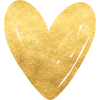 goldenes Herz