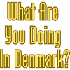 Que faites-vous au Danemark ?