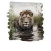 Lion realistic lion