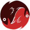 Ying Yang - Pisces red