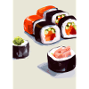 Sushi-Rollen