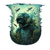 Divers underwater