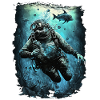 Divers underwater