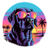 Retro Labrador