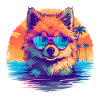Retro Pomeranian