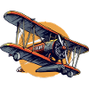 Zweisitziges Veno-Flugzeug