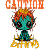 Caution snappy
