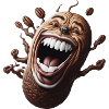 Lucky coffee bean