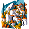 Mediterranean mountain village