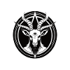 Occult Demon Lucifer goat Geschenkidee