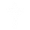 White Celtic Cross