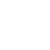 Croix celtique circulaire tressée blanche