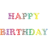 HAPPY BIRTHDAY. JOYEUX ANNIVERSAIRE. ANNIVERSAIRE.