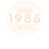 Millésime 1986 Cadeau d’anniversaire