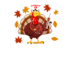 Funny Thanksgiving Day Nurses Turkey