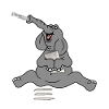 Koksender Elefant