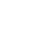 Croix celtique circulaire tressée blanche