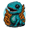 Cute little dinosaur