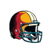 American Football Helmet Tackle
