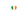 Irlande Heartbeat Drapeau irlandais Irlandais