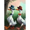 Zwei Enten