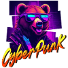 Cyberpunk Bear