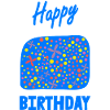 HAPPY BIRTHDAY. JOYEUX ANNIVERSAIRE. ANNIVERSAIRE.