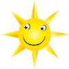 lustige Sonne