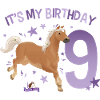 schleich® HORSE CLUB Hyvää syntymäpäivää 9 vuotta vanha