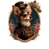 Chihuahua - Dame Anglaise Robe Chien