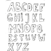 Alphabet Druckbuchstaben