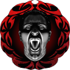 Hissing vampire with frame