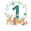 1st anniversary - first anniversary animals
