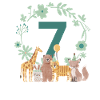 7th anniversary - seventh anniversary animals