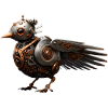 Steampunk Bird
