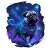 Mystical Pug Dog