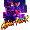Cyberpunk Tiger