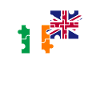 Ireland UK Flag British Irish