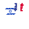 Israel France Flag French Israeli