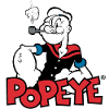 Popeye Logo With Winking Popeye