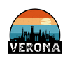 Verona Italy Flag Skyline Travel Souvenir
